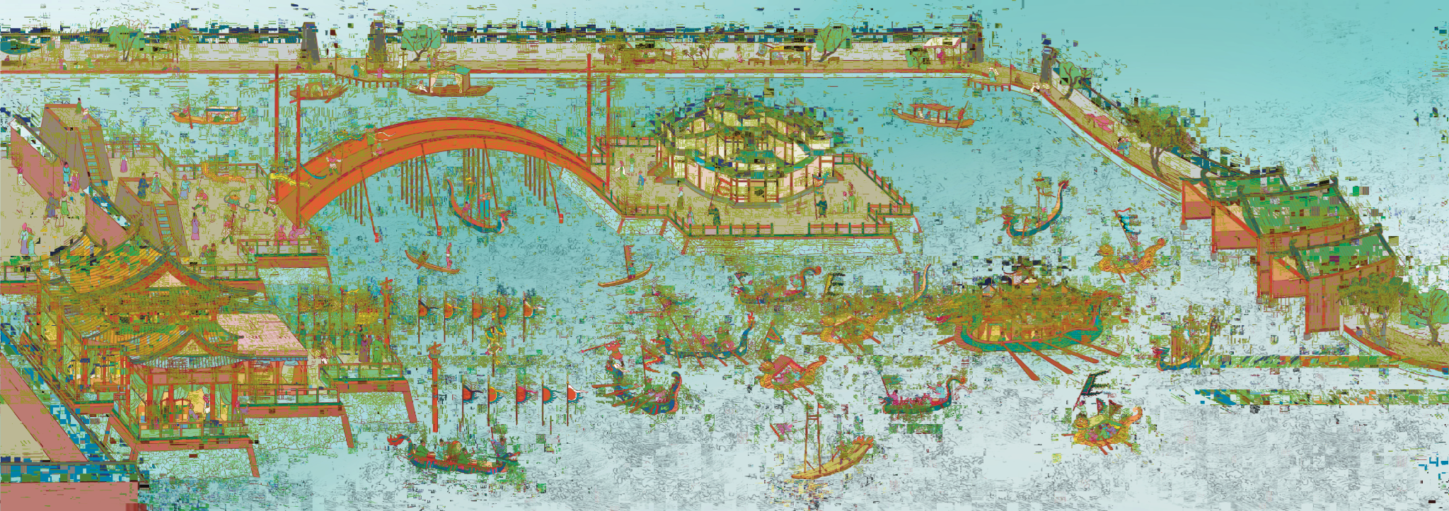 Dragon Boat Regatta on the Jinming Pool, 2023